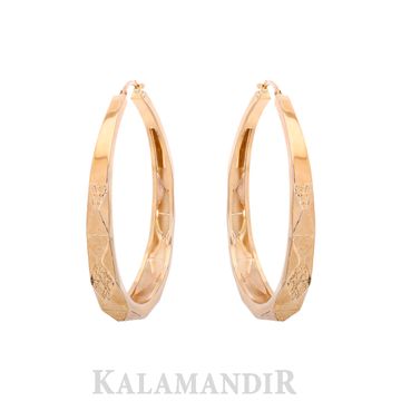 Indo-Italia Classic Hoop Earrings