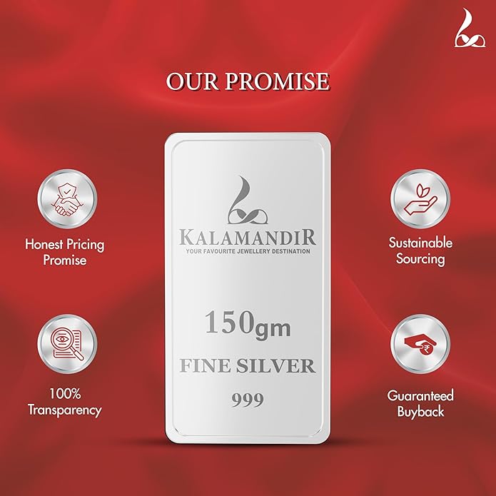 999 Purity Silver Bar Laxmi | Sealed for Safety Gift for Diwali, Wedding, Puja