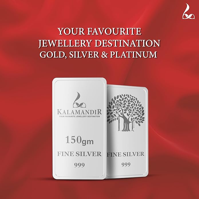 999 Purity Silver Bar Laxmi | Sealed for Safety Gift for Diwali, Wedding, Puja