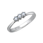 Classic Trio Diamond Ring