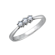 Classic Trio Diamond Ring